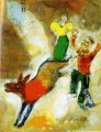 Tier entgleitet dem Zeitgenossen Marc Chagall